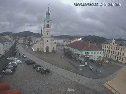 Náměstí, koste sv. Markéty