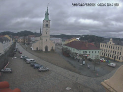 Náměstí, koste sv. Markéty