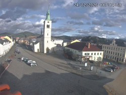 Náměstí, koste sv. Markéty