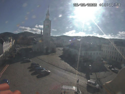 Náměstí, koste sv. Markéty