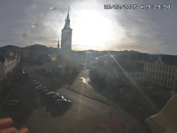 Náměstí, koste sv. Markéty