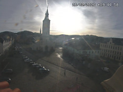 Náměstí, koste sv. Markéty