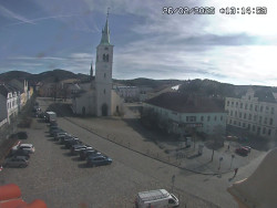 Náměstí, koste sv. Markéty