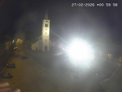 Náměstí, koste sv. Markéty