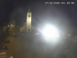 Náměstí, koste sv. Markéty