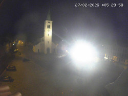 Náměstí, koste sv. Markéty