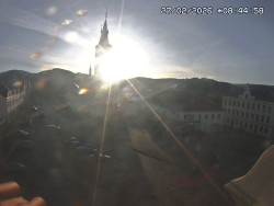 Náměstí, koste sv. Markéty