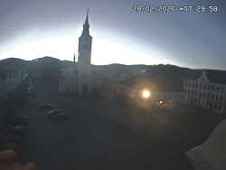 Náměstí, koste sv. Markéty