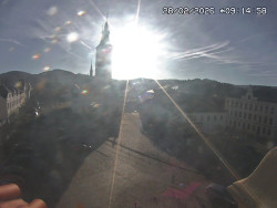 Náměstí, koste sv. Markéty