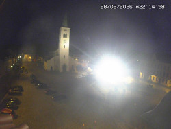 Náměstí, koste sv. Markéty