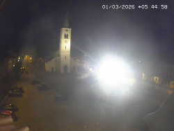 Náměstí, koste sv. Markéty