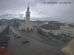 Náměstí, koste sv. Markéty