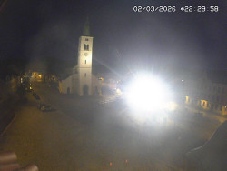 Náměstí, koste sv. Markéty