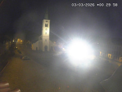 Náměstí, koste sv. Markéty