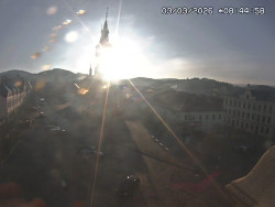 Náměstí, koste sv. Markéty