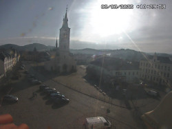 Náměstí, koste sv. Markéty