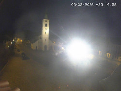 Náměstí, koste sv. Markéty