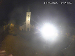 Náměstí, koste sv. Markéty