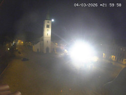 Náměstí, koste sv. Markéty