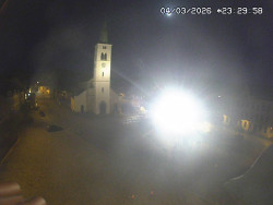 Náměstí, koste sv. Markéty