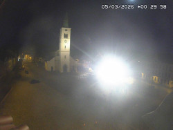 Náměstí, koste sv. Markéty