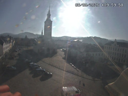 Náměstí, koste sv. Markéty