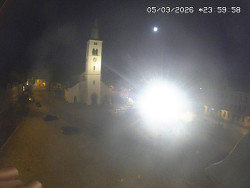 Náměstí, koste sv. Markéty