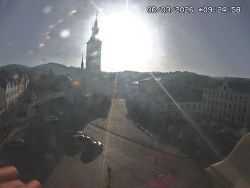 Náměstí, koste sv. Markéty