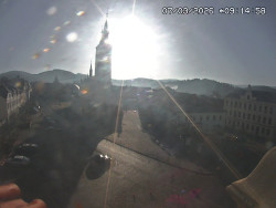 Náměstí, koste sv. Markéty