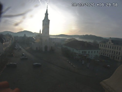 Náměstí, koste sv. Markéty