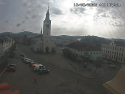 Náměstí, koste sv. Markéty