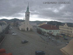 Náměstí, koste sv. Markéty