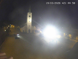 Náměstí, koste sv. Markéty