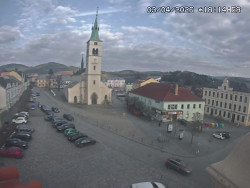 Náměstí, koste sv. Markéty