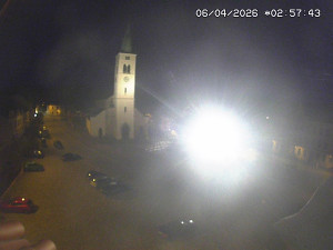 Město Kašperské Hory - Náměstí, koste sv. Markéty - 6.4.2026 v 03:00