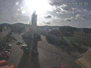 Město Kašperské Hory - Náměstí, koste sv. Markéty - 6.4.2026 v 09:15