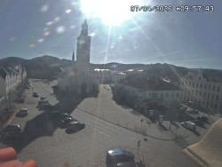 Náměstí, koste sv. Markéty