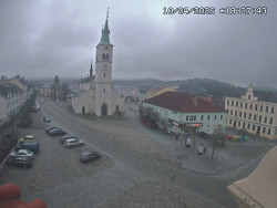 Náměstí, koste sv. Markéty