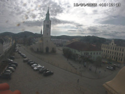 Náměstí, koste sv. Markéty