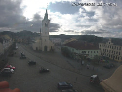 Náměstí, koste sv. Markéty