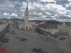 Náměstí, koste sv. Markéty