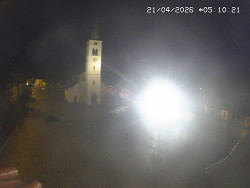 Náměstí, koste sv. Markéty