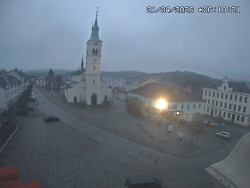 Náměstí, koste sv. Markéty