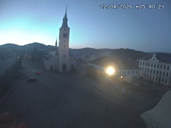 Náměstí, koste sv. Markéty