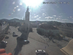 Náměstí, koste sv. Markéty