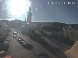 Náměstí, koste sv. Markéty