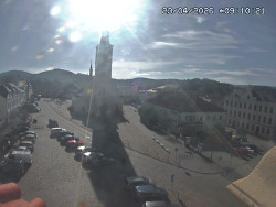 Náměstí, koste sv. Markéty