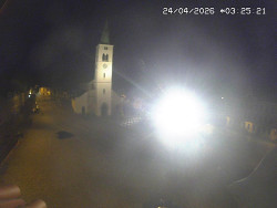 Náměstí, koste sv. Markéty