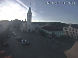 Náměstí, koste sv. Markéty