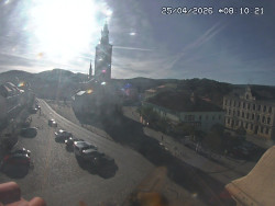 Náměstí, koste sv. Markéty